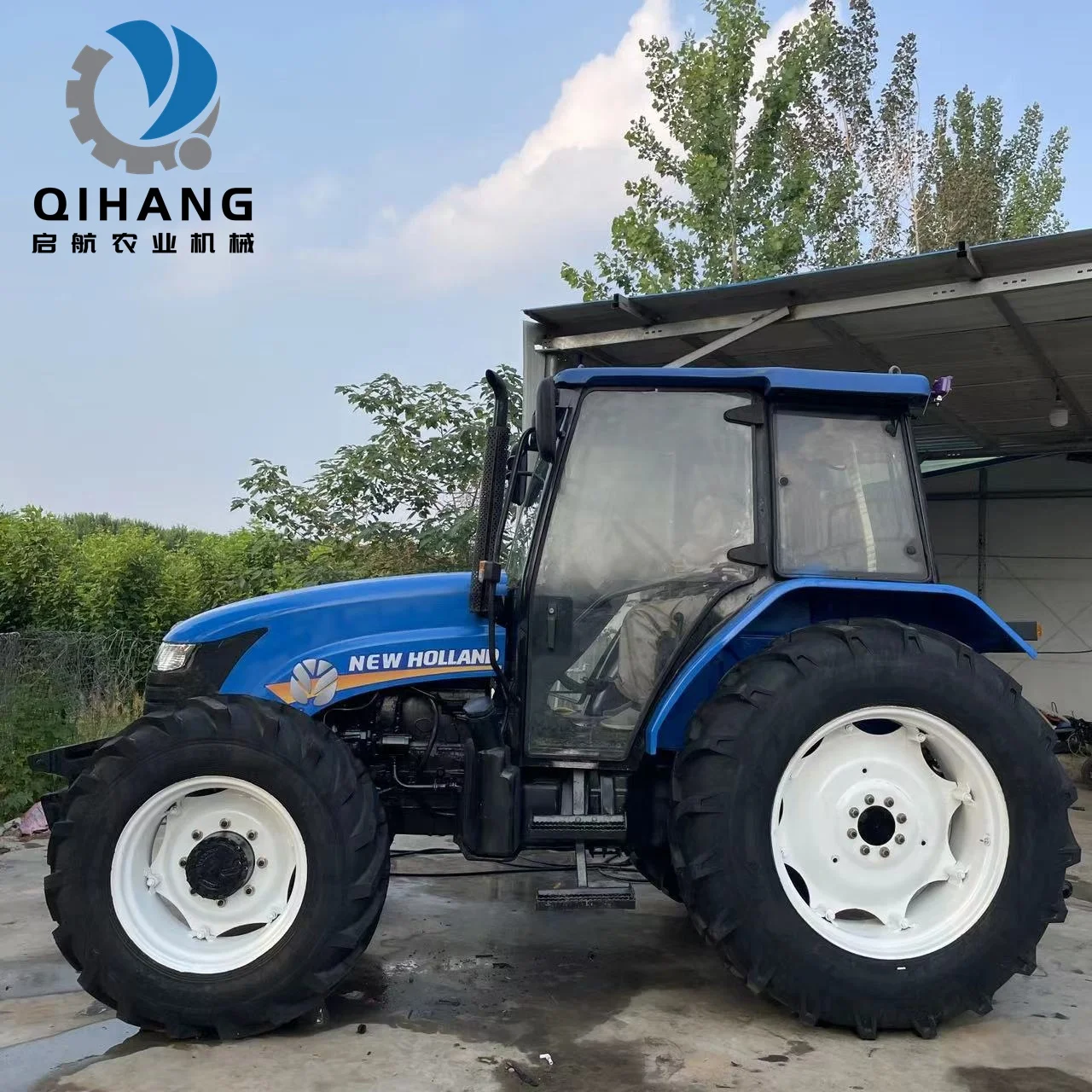 Tractors New Chinese Famous Brand Used Tractor 90 Hp Holland With High Productivity And Chaeap Price For Sale