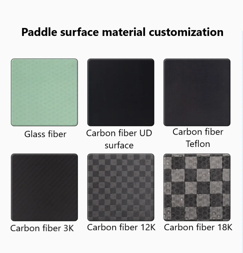 T700 New Arrival Toray Carbon Fiber Pickleball Paddle with Polypropylene Honeycomb Core