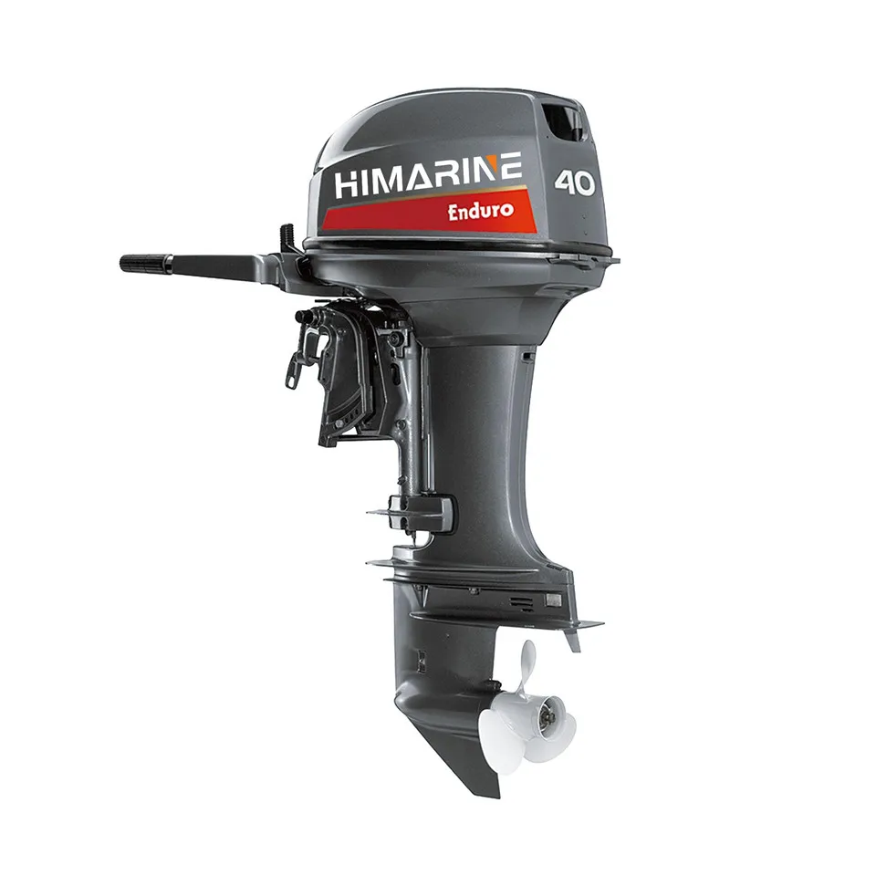 Китай профессиональная фабрика питания лодочный мотор подвесной 2-х тактный 40HP длинный вал/короткий вал совместим с