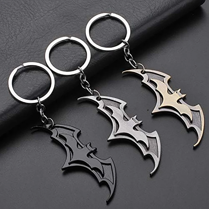 Key Chain Zinc Alloy Key chain Bat Shape Metal Key Ring Tag for Your Autos Home or Boat Clothing Shoes Jewelry