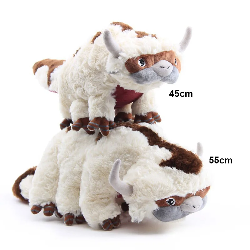 45/55cm New AVATAR Last Airbender APPA Plush Toy Soft Stuffed Plush Doll Large Soft Doll Toys RARE Peluche Minion for Kids Gifts