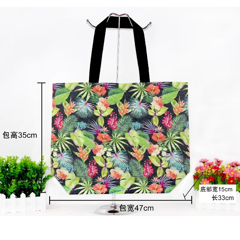 Promotional Personalized Blank Plain Cotton Canvas Bags Reusable Shopping Cotton Tote Bags With Custom Printed Logo