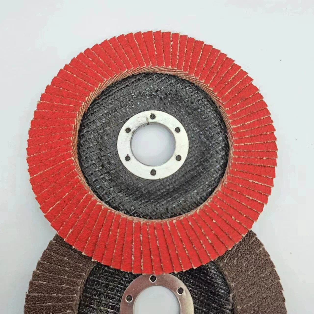 good  price 125mm  Ceramic Abrasive Flap Disc grinding and polishing some steel