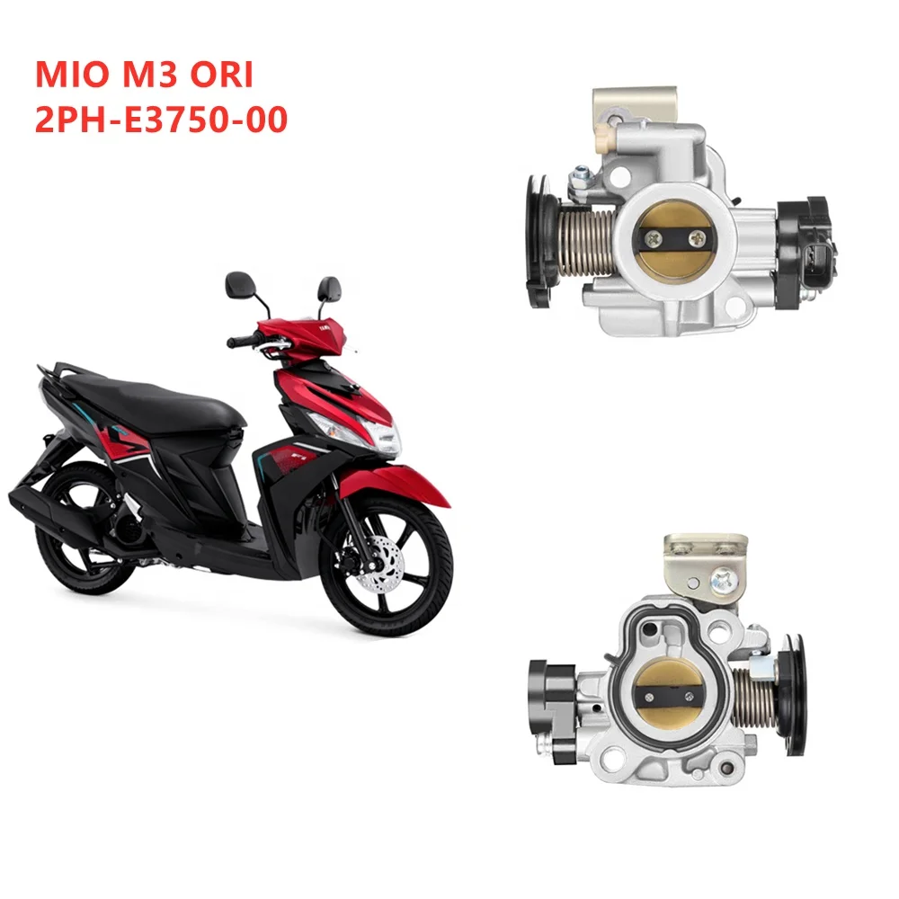 New 24MM Motorcycle Throttle Body 2PH-E3750-00 For Yamaha ORI MIO M3 125 Asli