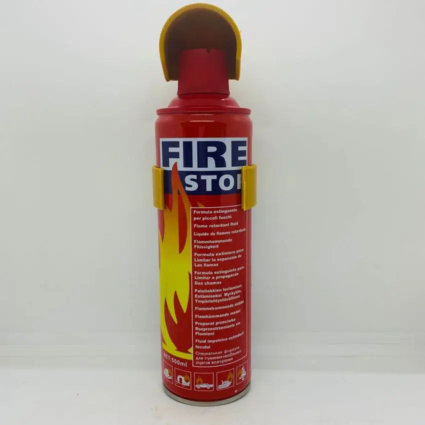 Цена по прейскуранту завода-изготовителя 500 мл Огнетушитель Экологические пены тип автомобильный стопа огня Огнетушитель с подставкой