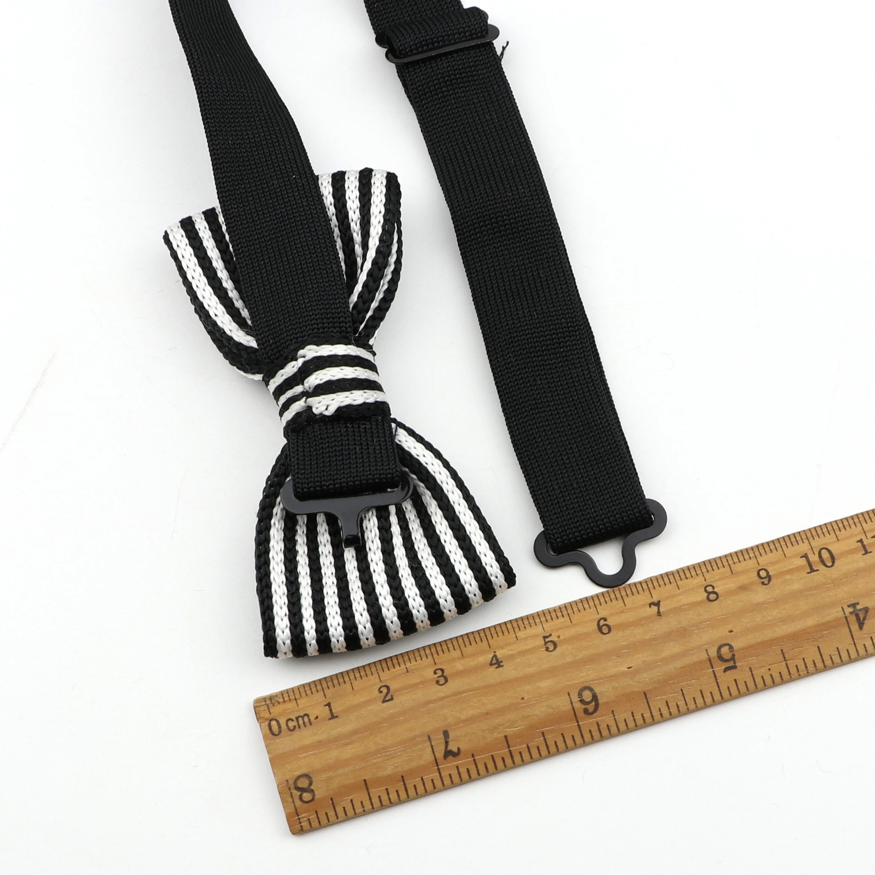 Fashion Single Deck Children Solid Color Bowknot Lovely Knit Bowtie Adjustable Neckwear Designer Knitting Kid Butterfly Bow Tie