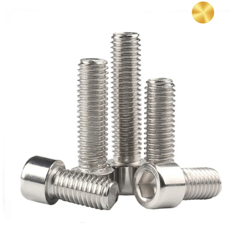 Din 912 M1.2 M1.6 M2 M2.5 M3 stainless steel hex socket head cap screw
