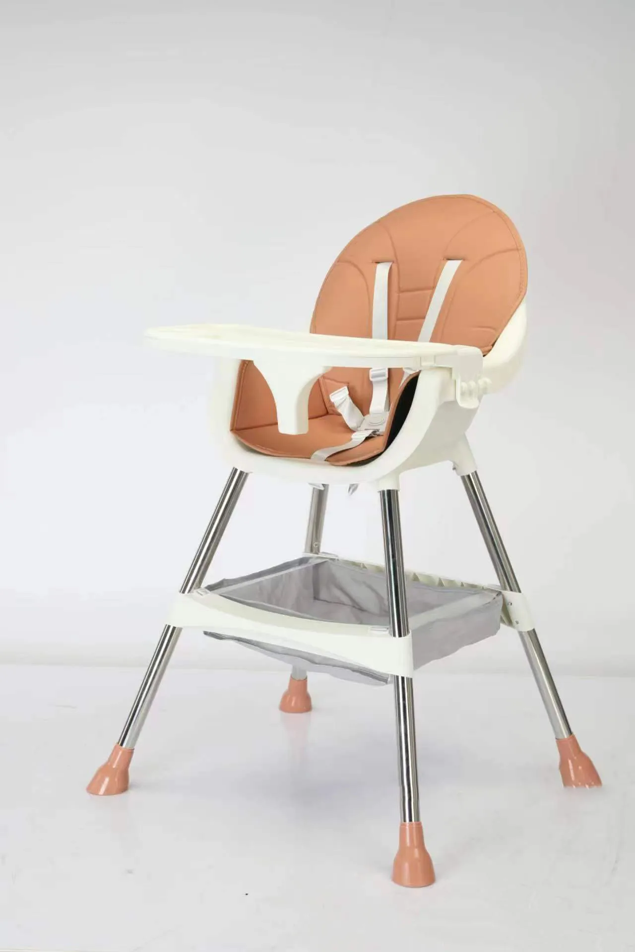 RHS-HC1 Baby High Chair Travel Infant Comfortable Armchair Portable Baby Feeding Chair Adjustable High Chair