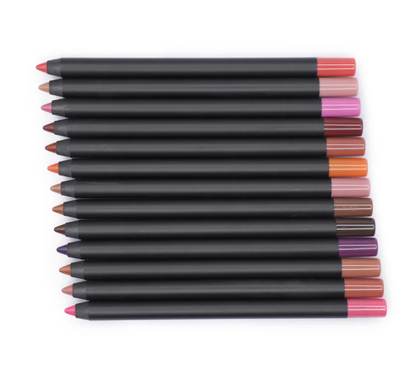 lipistic set creamy vendor private label nude lipliners pencil lipliner