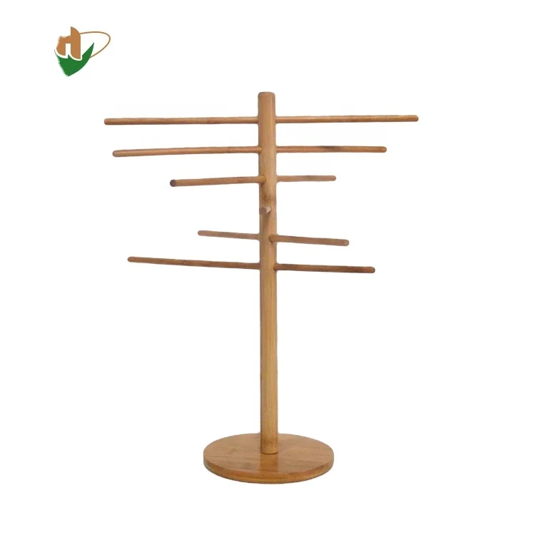 Pasta Rack Pasta Drying Rack Collapsible Easy Storage Made of Organic Bamboo