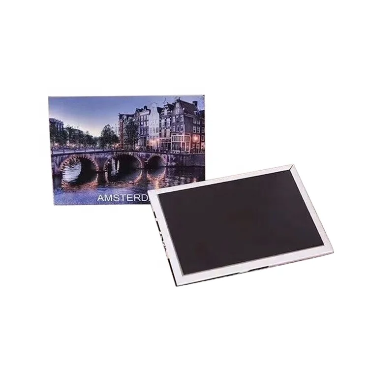 Factory Supply OEM Flexible Soft Magnet Tin Fridge Magnet