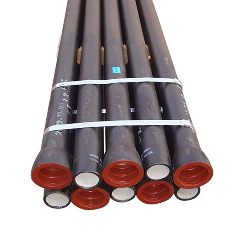 ISO2531 En545 En598 Class K7 K9 T Type Joint Ductile Iron Pipe with Cement Lining
