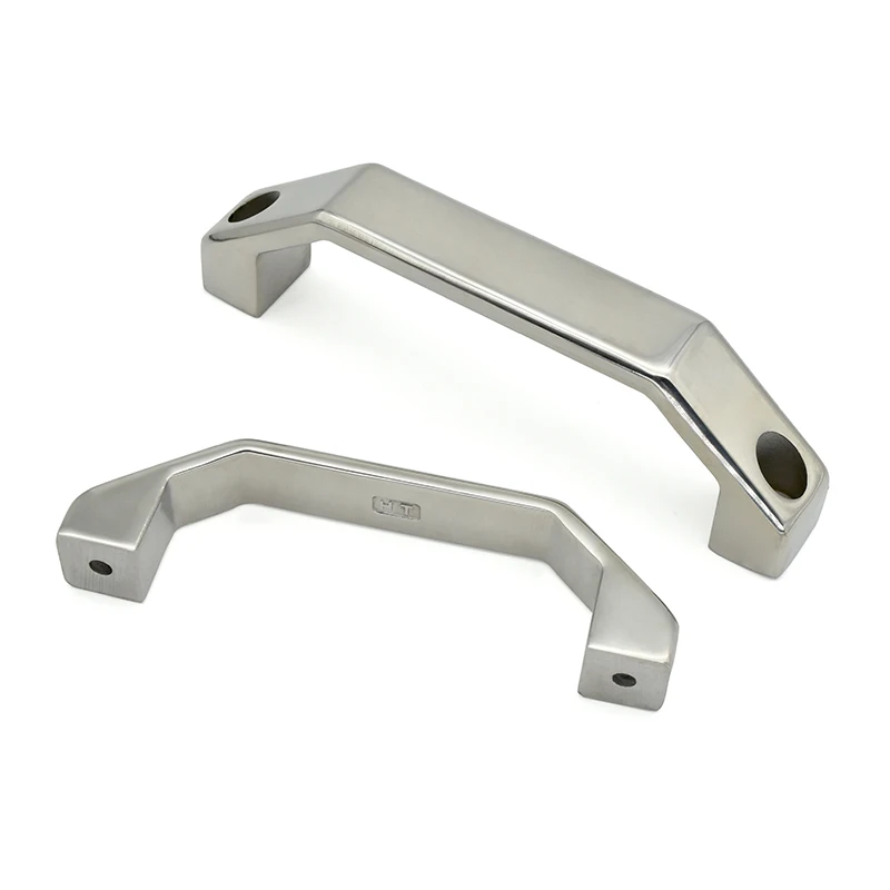Industrial Handle Stainless steel Heavy Handle U Shaped Cabinet Pull External hole / Internal thread Handle