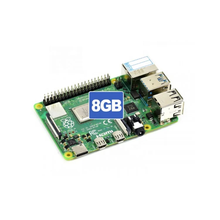 Raspberry Pi 4 с 2 ГБ 4 ГБ 8 ГБ ОЗУ DDR4 1 5 ГГц BCM2711B0 Беспроводная с Wifi Raspberry Pi 4 Модель B 8 Гб