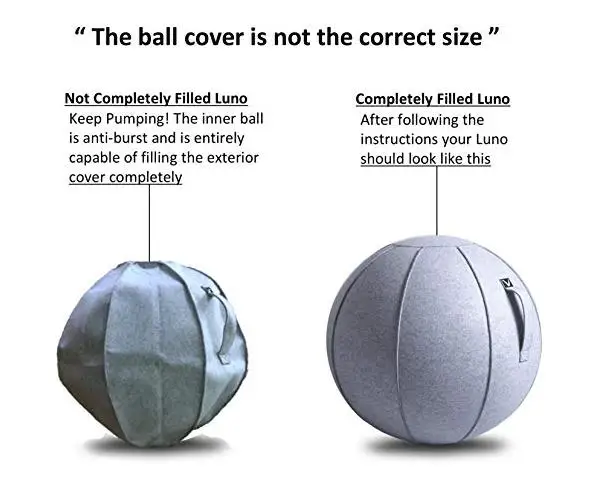 silicone point Non-slip Pvc Customized Anti-burst Stability Gymnastic Exercise Yoga Balance Ball with cover