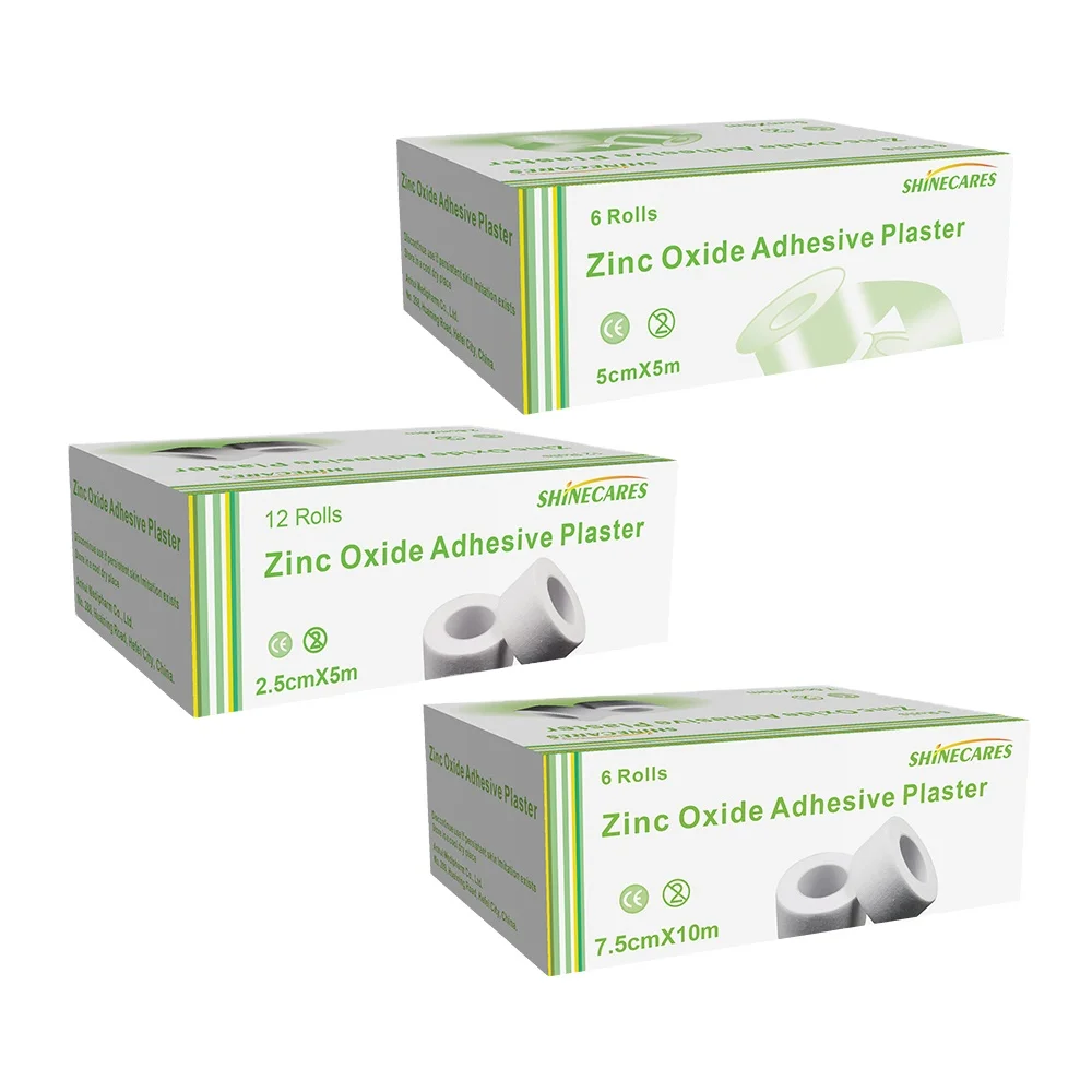 Zinc Oxide Athletic Tape with Pressure Sensitive Medical Adhesive