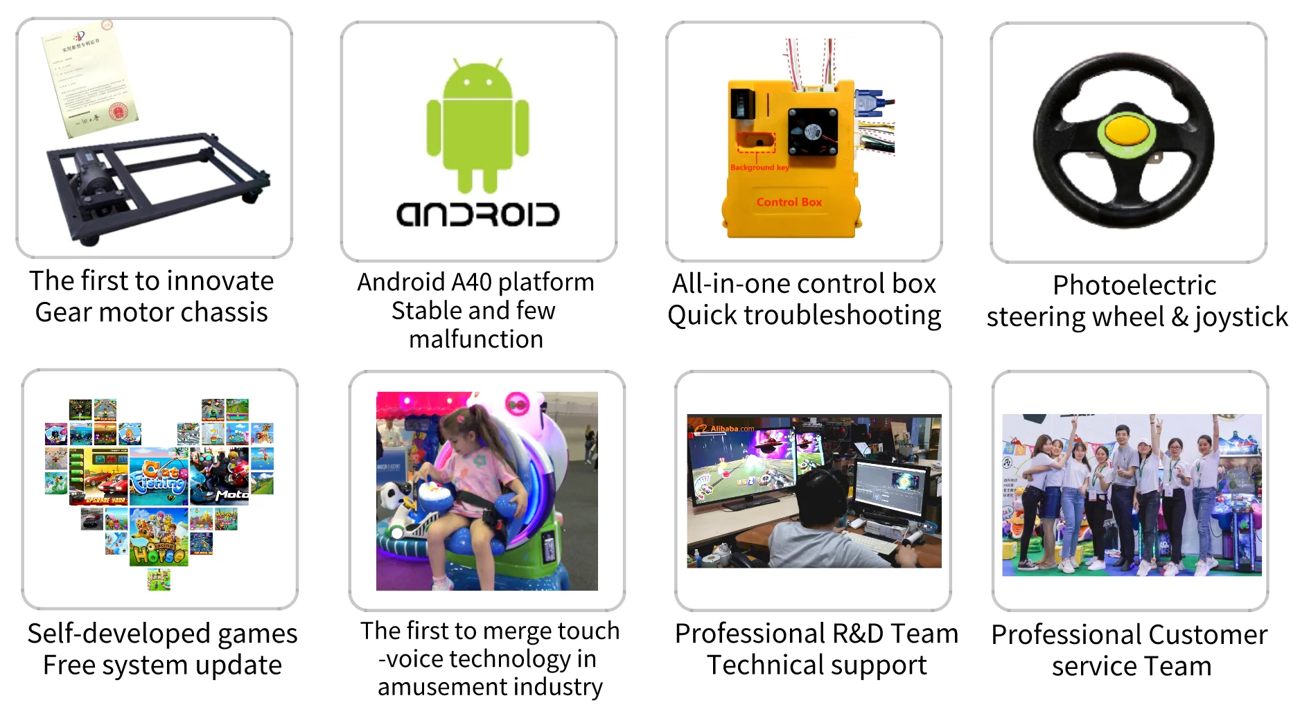 Coin-Operated Indoor Whack Mole Arcade Game Machine Family Entertainment Kids Parents Wooden Skill-Based Amusement Park