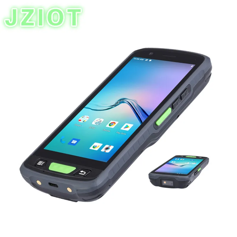 Китайский производитель OEM портативный КПК JZIOT V9100 android 1d сканер штрих-кодов ручной компьютер сборщик