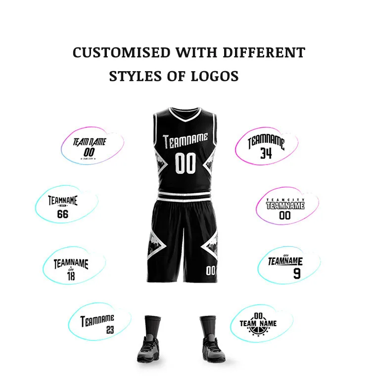 custom high quality college dye sublimation mixed black red green color design custom xs 7xl basketball jersey rib color orange