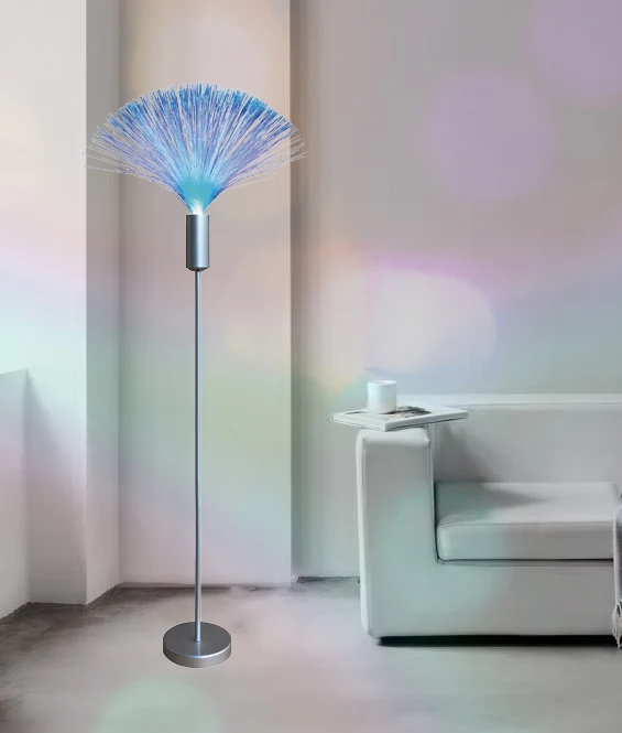  Домашний декор Напольная Лампа с изменением цвета RGB многоцветная сменная светодиодная оптоволоконная Цветочная лампа аккумулятором оптоволоконное