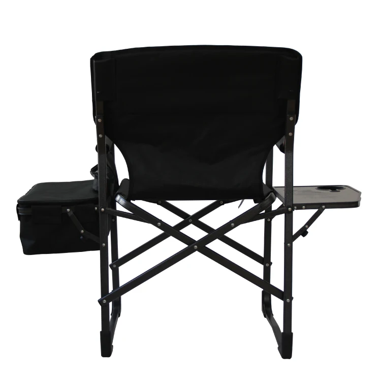 Overside Padded Outdoor Round Lounge Round Folding Adult Large Folding Foldable Camping Director Chair