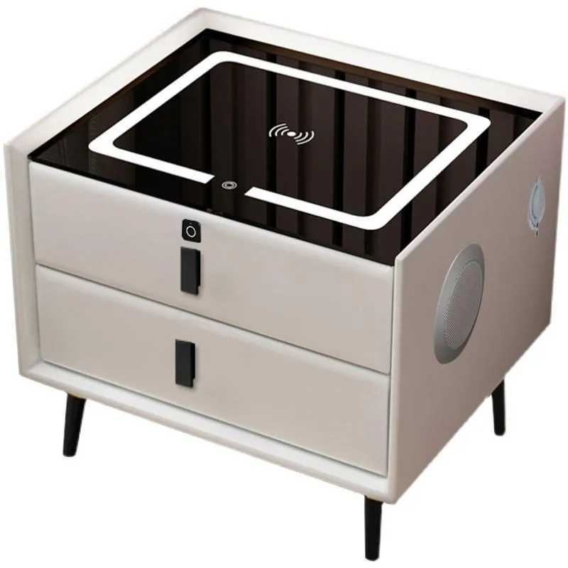 Night Stand Cabinet Nightstand Modern Patient Tables Luxury Smart Bedside Table