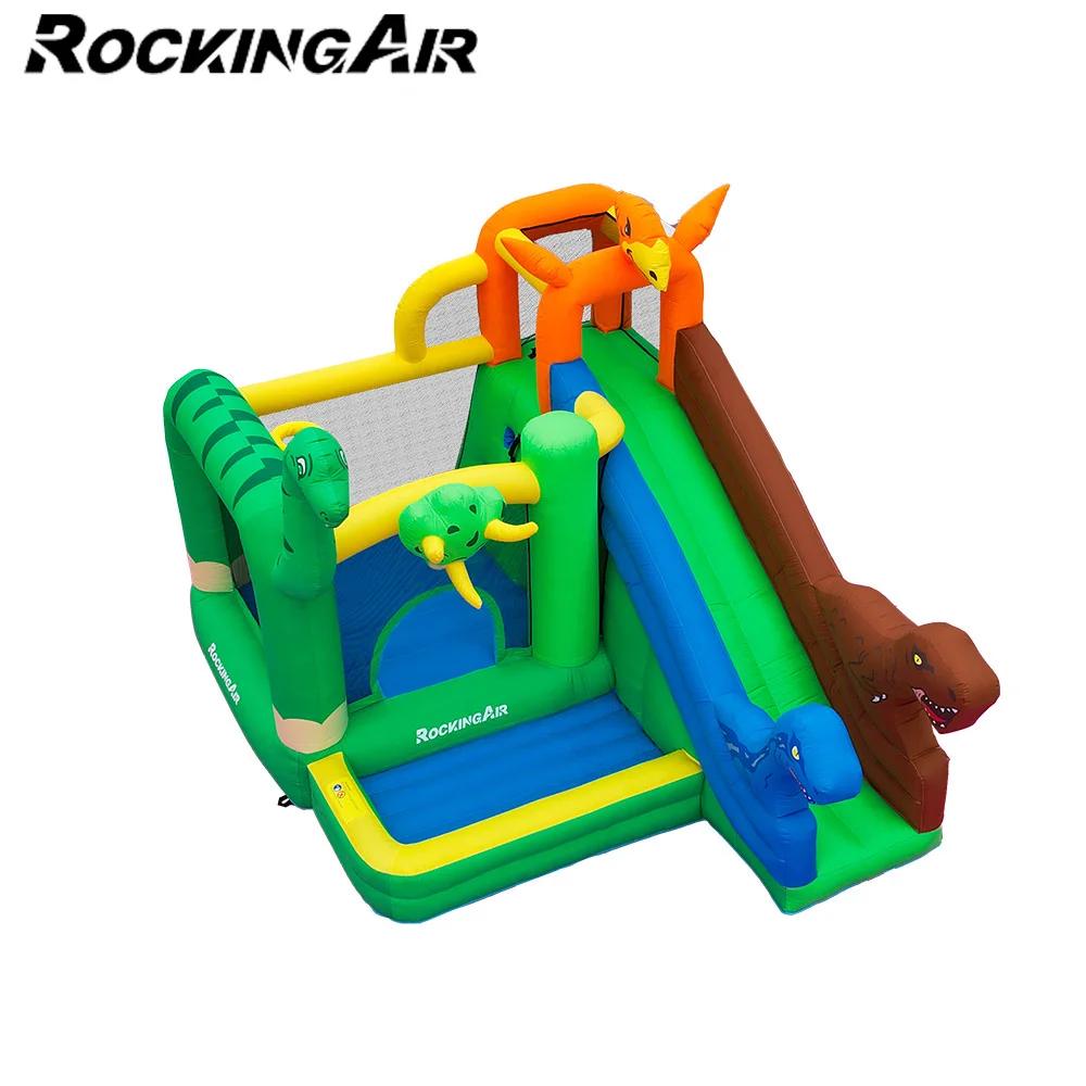 New Design Quality  Thicket Large Bounce House Slide Inflatable Ball Pool Jumping Castle Bouncing House For Children