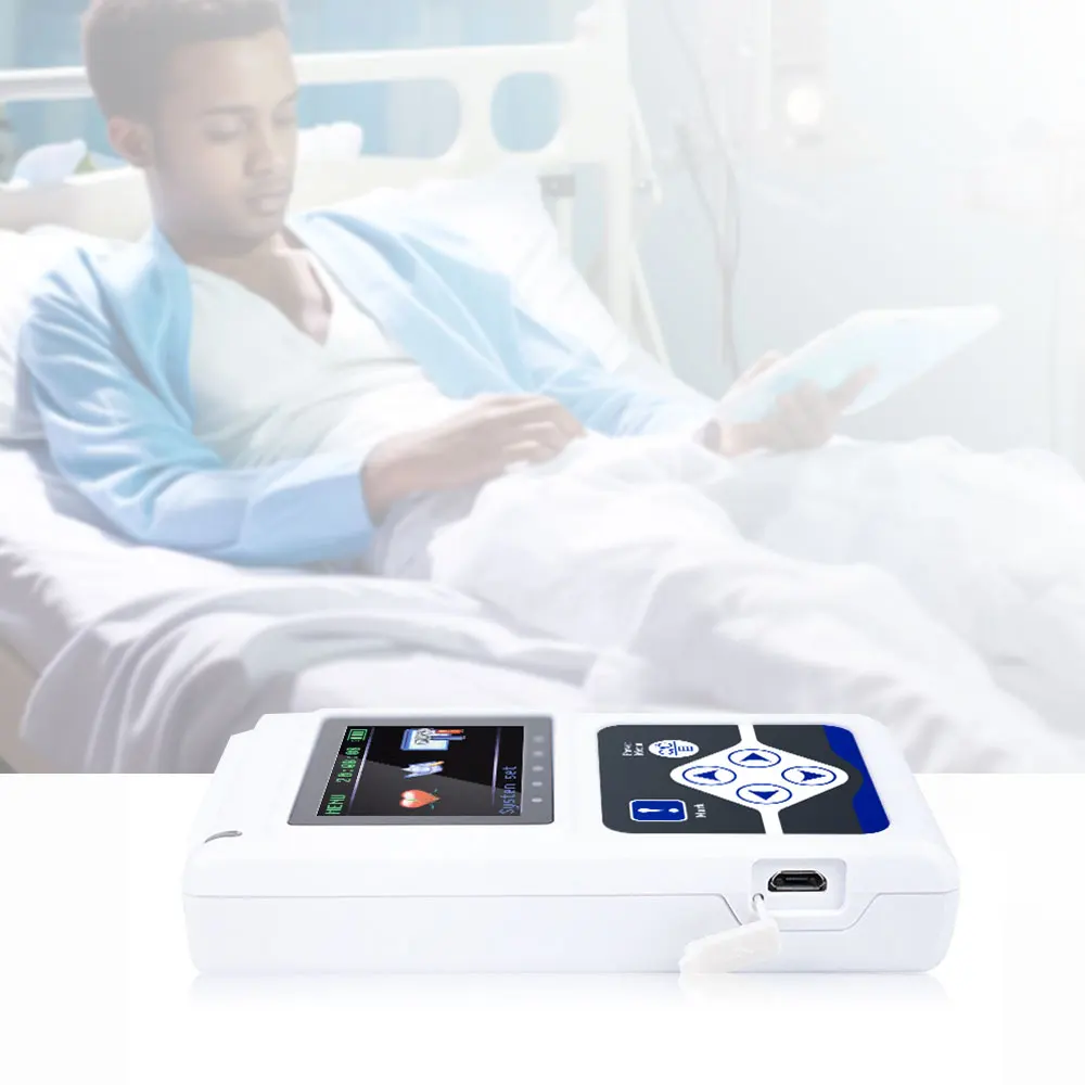 CONTC TLC5000 Cardiac Test heart attack preventice Holter Ecg With Analysis