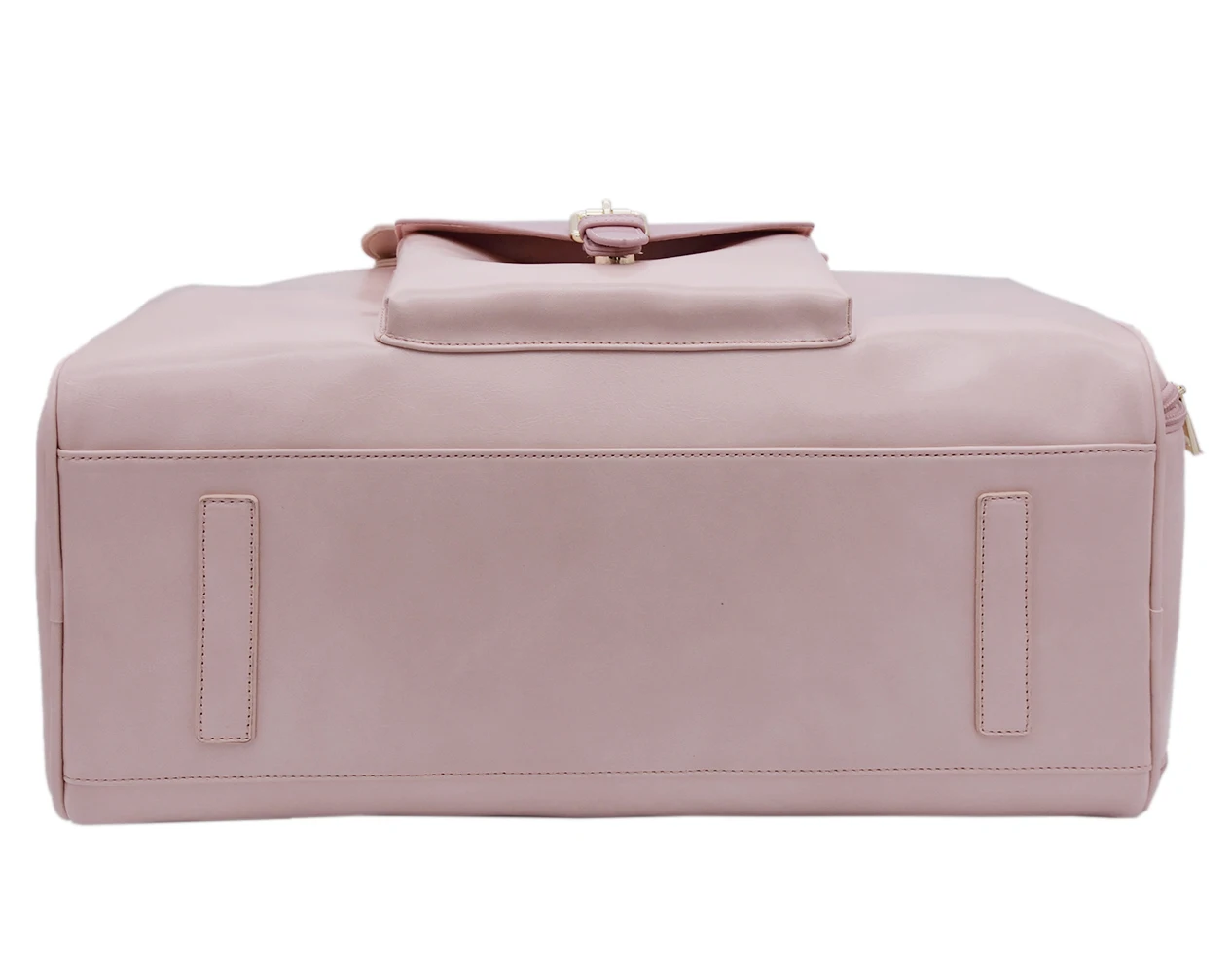 Waterproof PU leather Weekender Travel Bag Leather Handle Sports Duffel bags