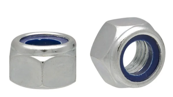Best Price Hexagonal nut nylon lock nut DIN982 insert nylon lock thick nut.