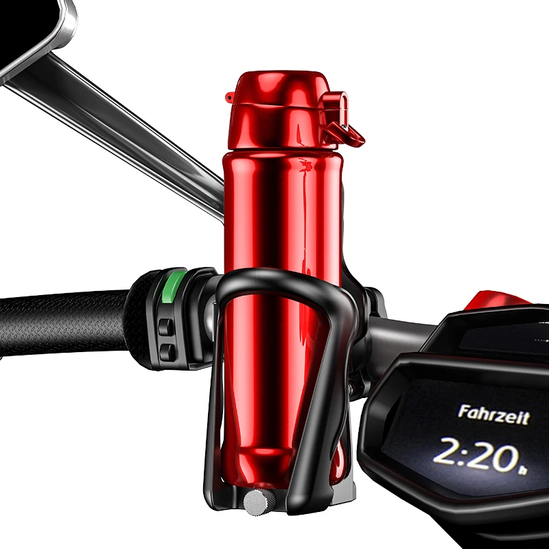 Bike Motorcycle Water Bottle Strap Holder Bicycle Accessories Adjustable angle