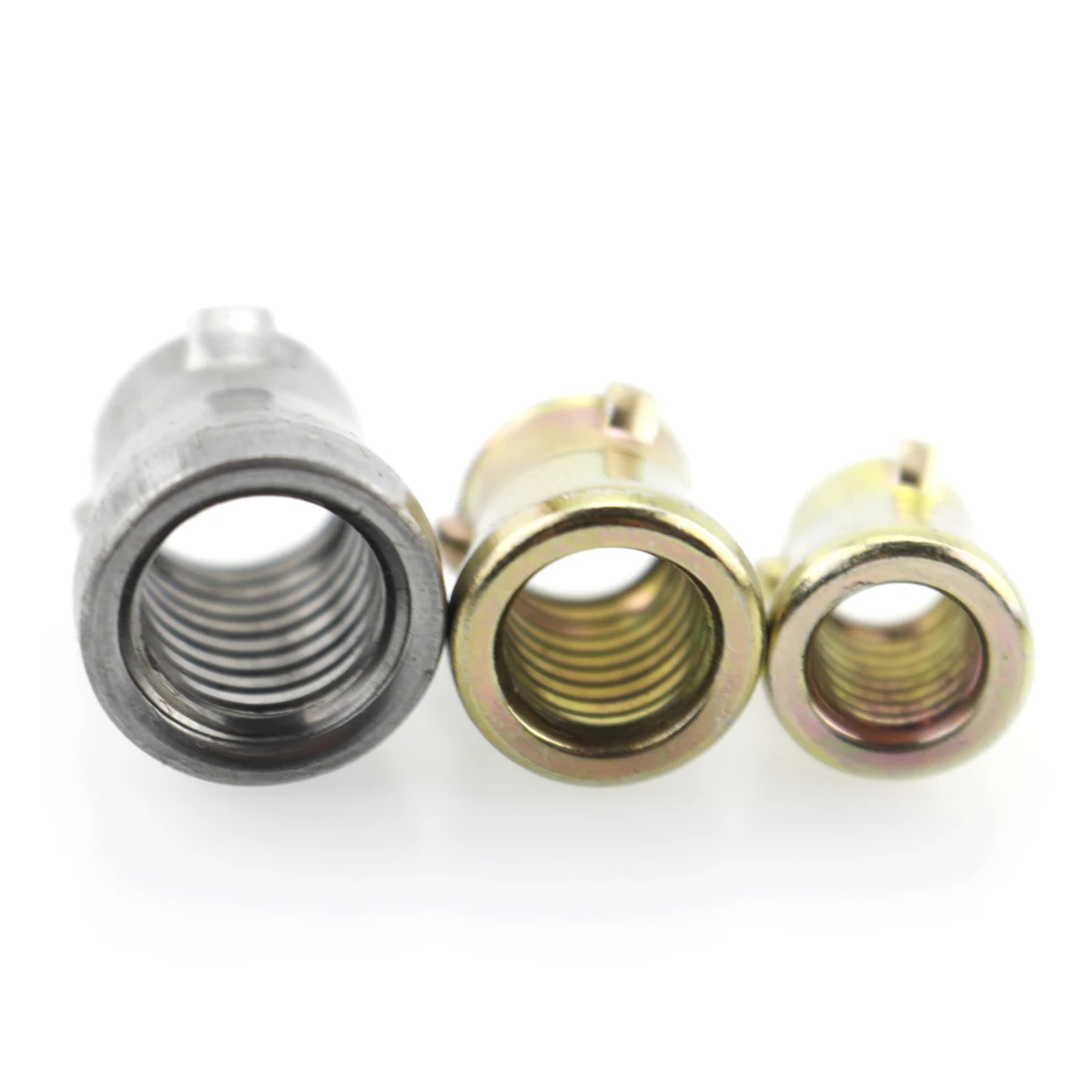 Yellow Zinc Plated 3pcs Anchor Nut M8 for 3Pcs