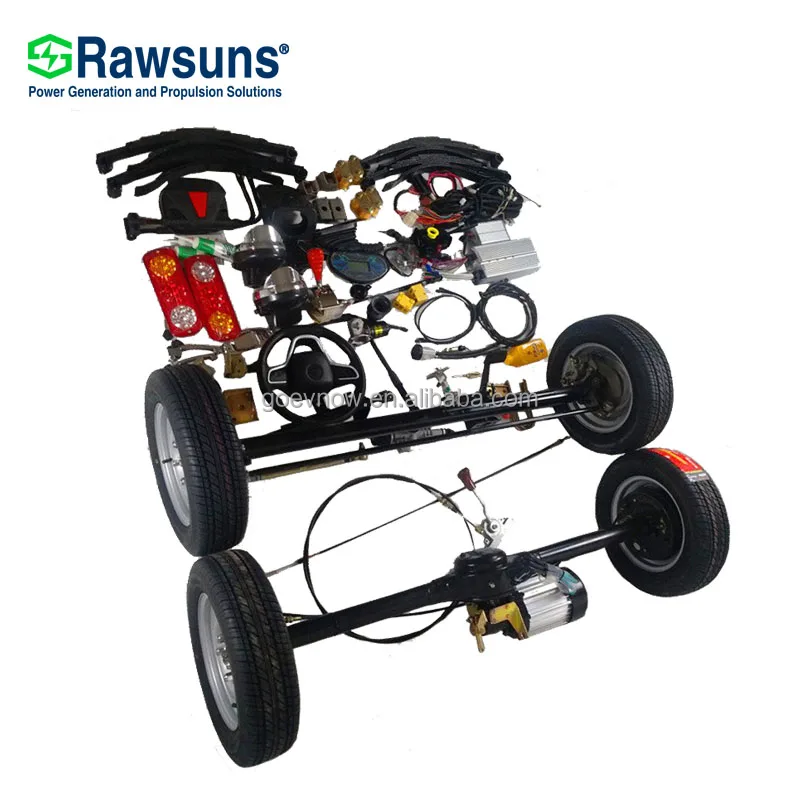 Rawsun GOEVNOW electric car kit R112B55 low voltage ev conversion kit 5.5 Kw electric motor Low-Speed