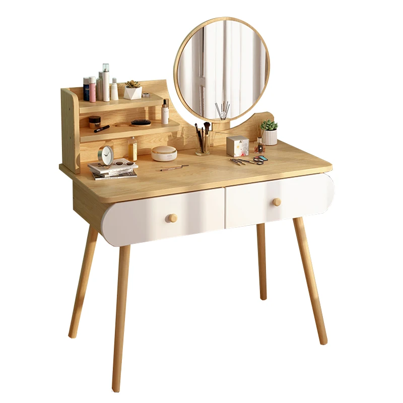 Bedroom Modern Minimalist Dressing Table Small Storage Cabinet One 2021 New Ins Style Makeup Table