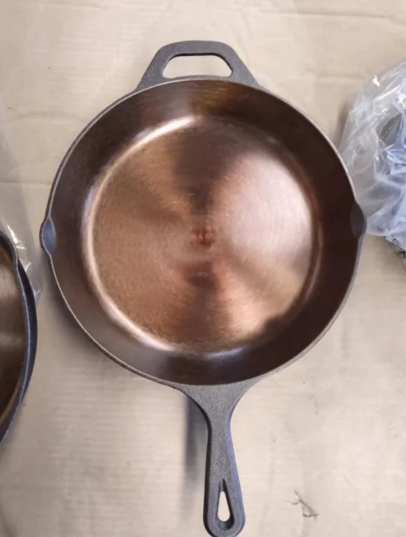 High End  Cast Iron Cookware  Polished Skillet Non Stick Frying Pan