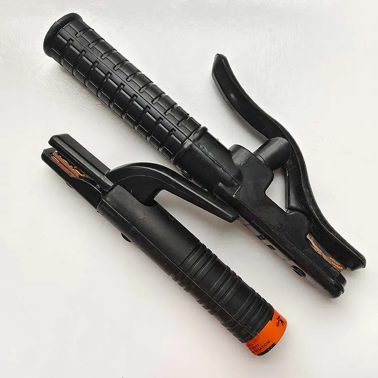 Brass iron  Material 300/400/500/600/800A  Touch Body Welding Electrode Holder