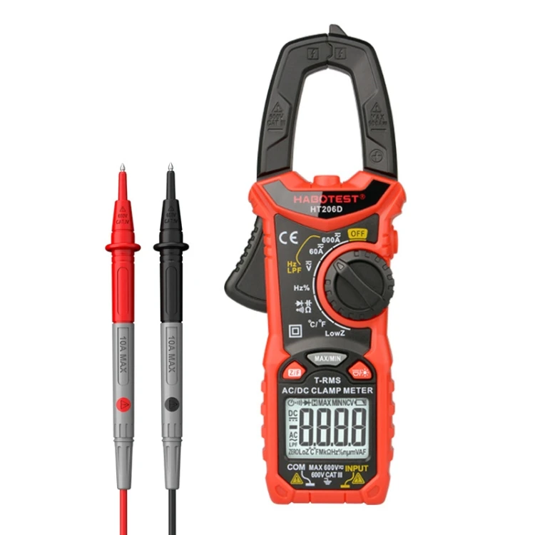 Online Shopping HABOTEST HT206D Clamp Type High Precision Digital Multimeter