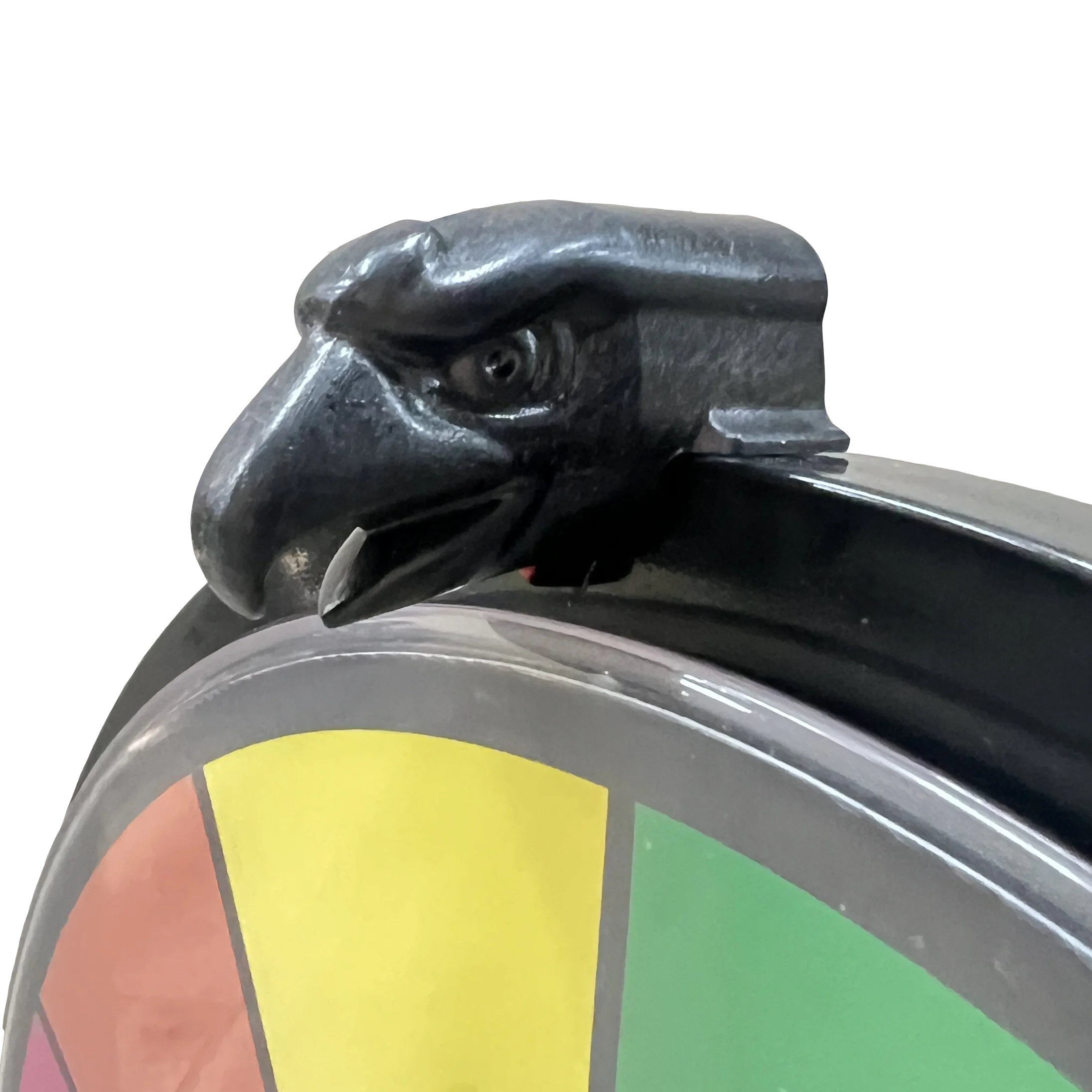 Other party supplies Mini table top ABS 10 inches prize wheel with Eagle Head