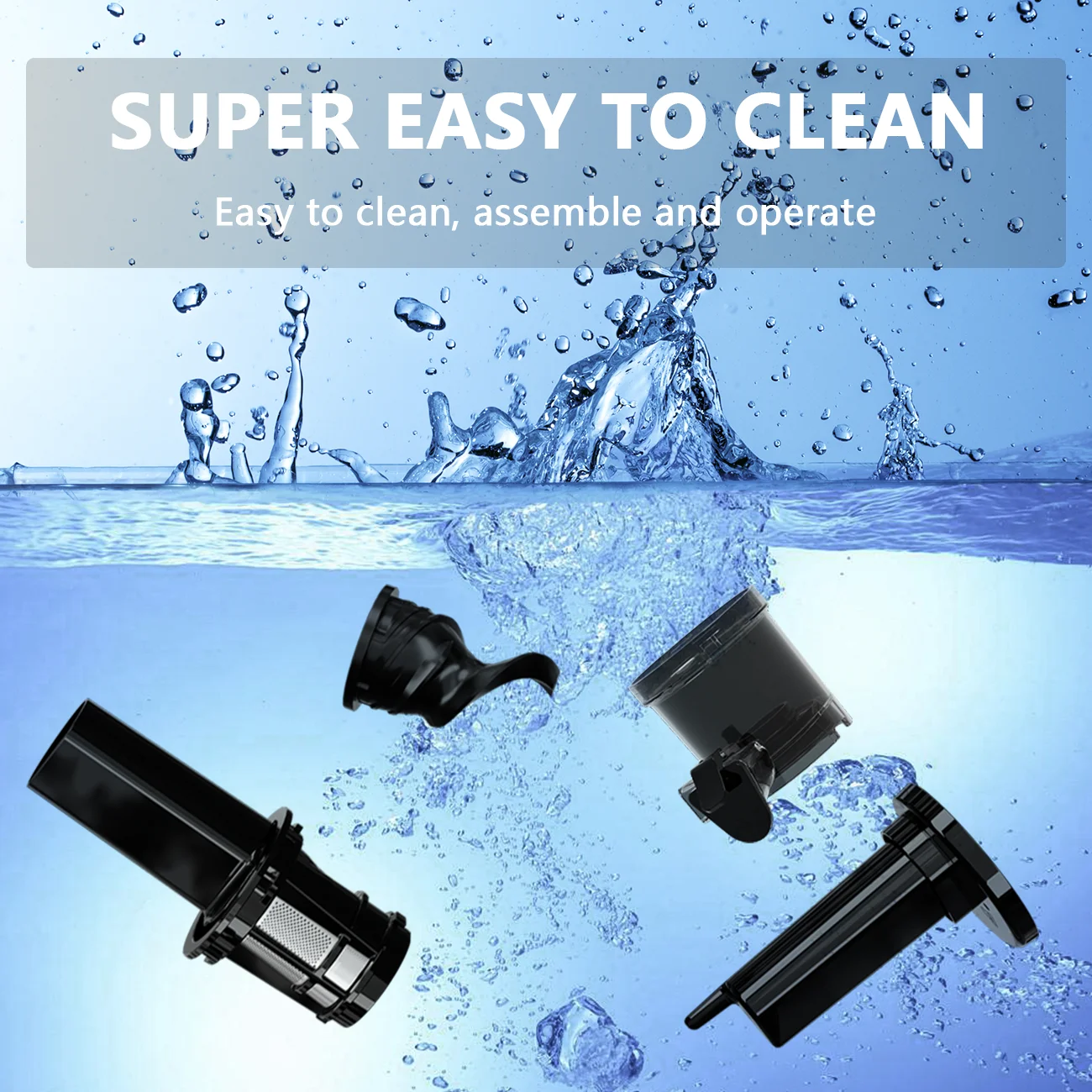 Keenray Slow Masticating Juicer Extractor, mini blender jucier machine juicer extractor rotary switch for juicer