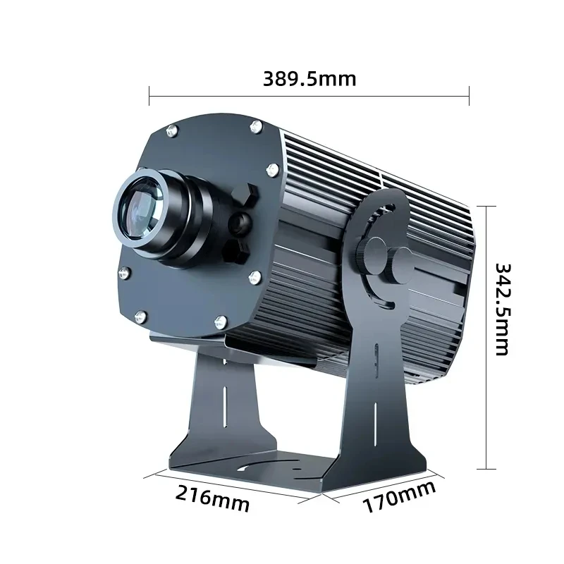 TMUT 300W LED Projector Gobo Light Projector 300W High Power Wall Projector 4 Image Waterproof IP65 AC 110V 220V Input