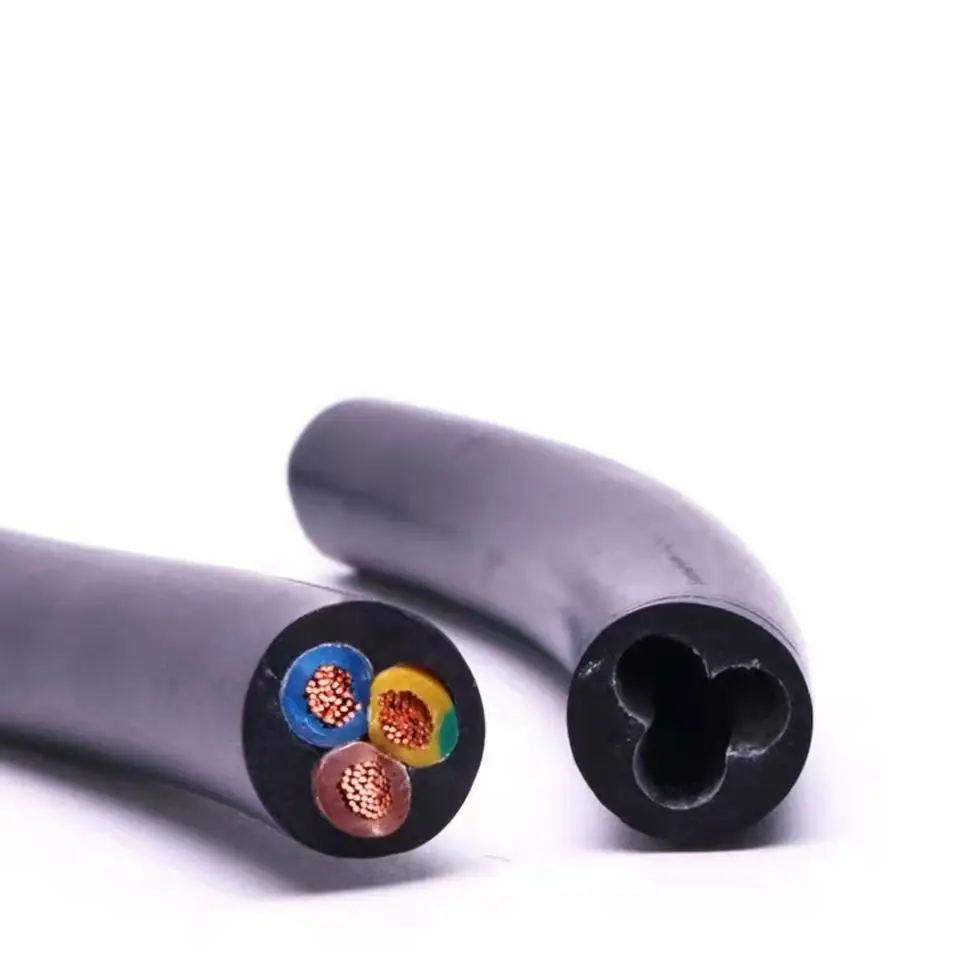 High quality copper conductor RVV 2x0.75mm 3x0.75mm 4x2.5mm2 4x1.5mm2 power cable