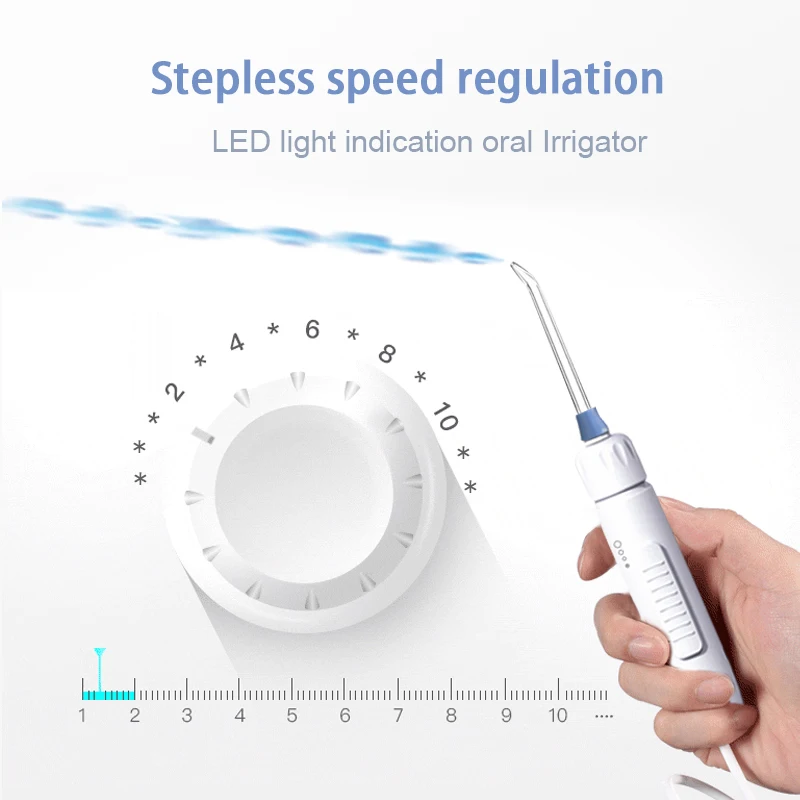 Top wholesale High Quality oral irrigator rechargeable water flosser dental cleaner tooth Floss electric waterproof