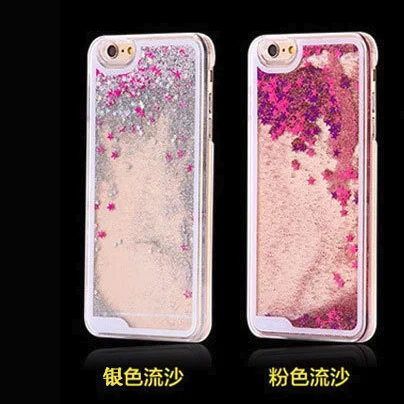 quicksand liquid star phone case,tpu phone case and accessories for iphone X/XS