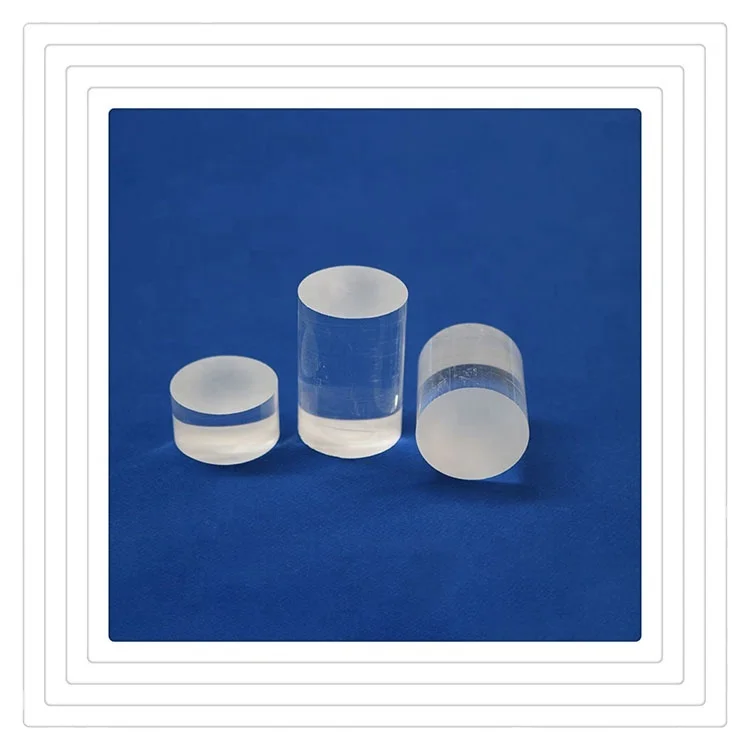 High quality transparent Custom high quality high temperature resistant short quartz rods