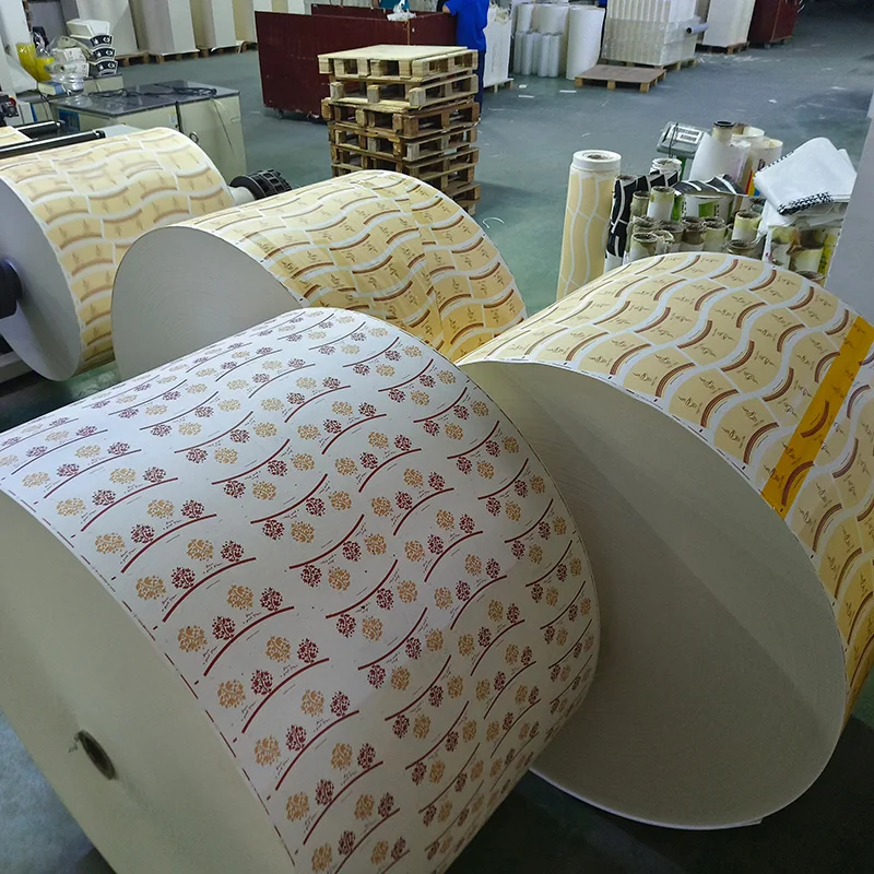 Factory wholesale disposable festive wood pulp hot drink fan-shaped paper cup coated cardboard paper cup  roll