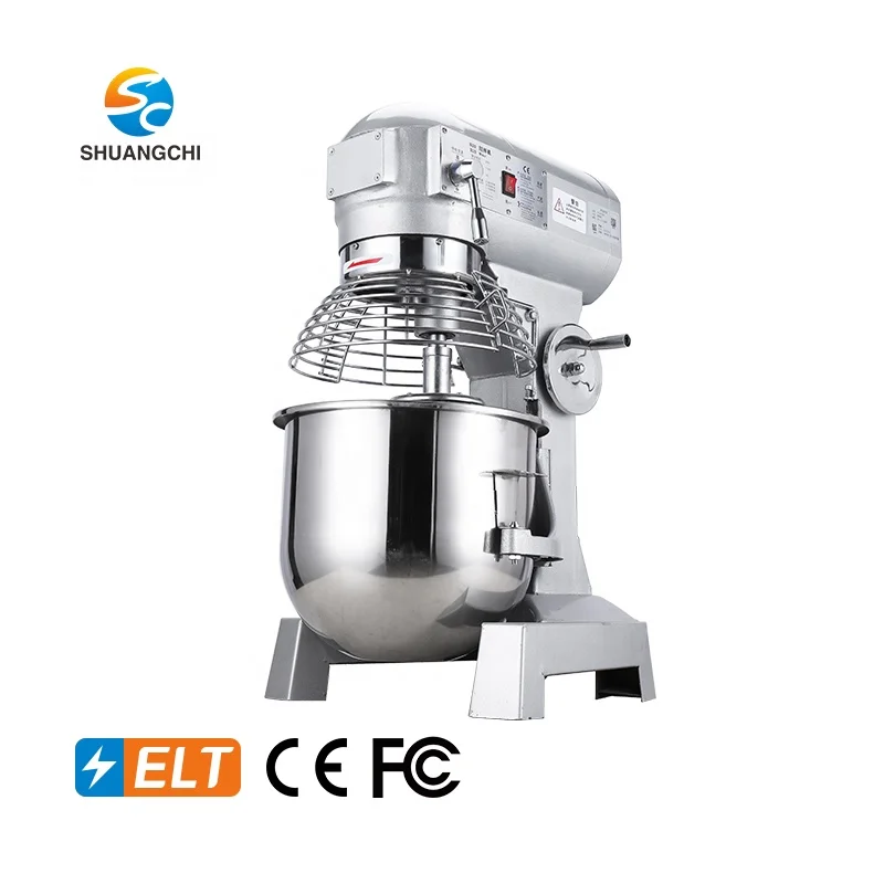 Shuangchi Electric Spiral Dough Kneading Mixer Machine Spiral Mixer Bread Dough Mixer 20L
