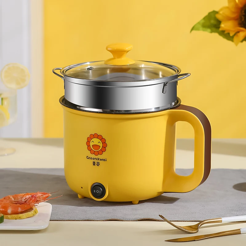 Electric cooker household multi function electric hot pot non stick  inner multi cooker noodle pot frying pan