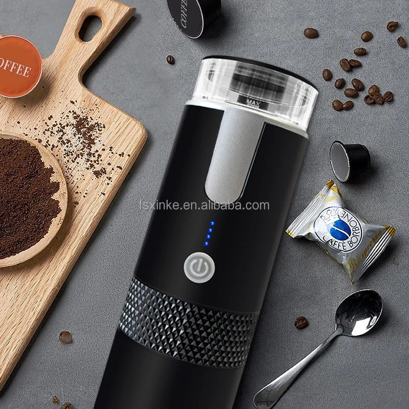 Source Manufacturer High Quality Portable Coffee Maker One Touch Run Outdoor Americano Capsule Coffee Maker