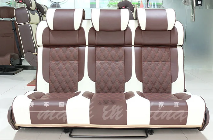 RV seat sofa bed luxurious and comfortable three-person seat