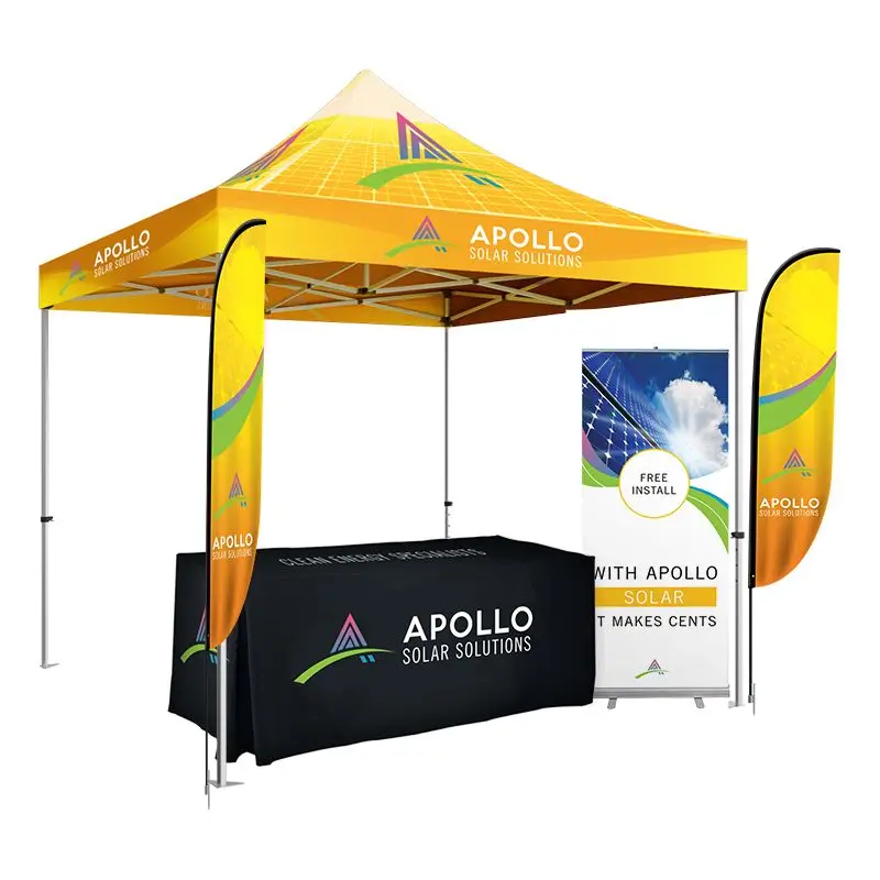 Outdoor custom printing event gazebo 3x3 pop up beach tent